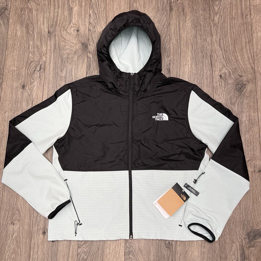 The North Face Jacket Size Large Womens Muted Pine Green Tekware Grid Hybrid